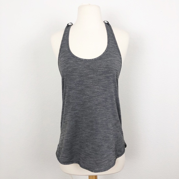 Lululemon Tank Racerback Heathered Grey Size 6